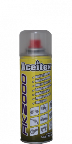 ACEITES y GRASAS LUBRICANTES ' ACEITEX ' 220 cc. - 'RK 2000' - AEROSOL