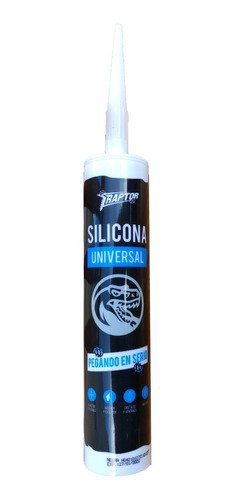 ADHESIVOS Y SELLADORES DE SILICONA RAPTOR - ACETICO TRANS/BLAN/NEG - 280 Gr