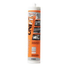 ADHESIVOS Y SELLADORES DE SILICONA UNIFIX - ACETICA BLANCO - NEGRO - 280 Gr