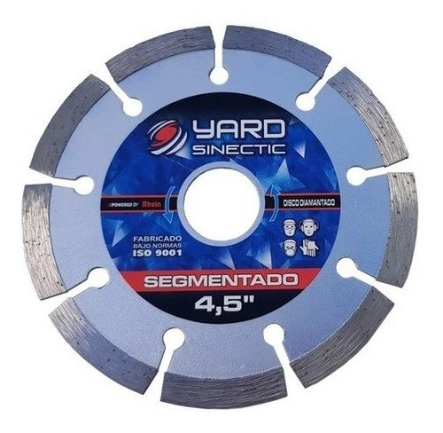 DISCOS DE CORTE DIAMANTADOS YD 4.5 - SEGMENTADO