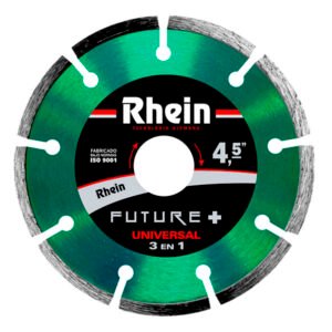 DISCOS DE CORTE DIAMANTADOS RHEIN - 4.5 - 3 en 1