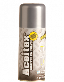 ACEITES y GRASAS LUBRICANTES ' ACEITEX ' GRAFITO en POLVO 15 Grs. - ENVASE PLASTI