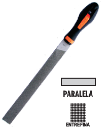 LIMAS ' PLENA ' CON MANGO Y FUNDA PL' PARALELA - 10 Cms ENTREFINA
