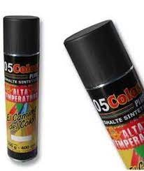 PINTURAS,  BARNICES y LACAS 400 Cc. - NEGRO ALTA TEMPERATURA