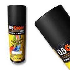 PINTURAS,  BARNICES y LACAS 400 Cc. - NEGRO MATE