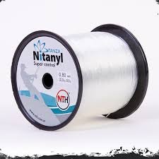 TANZA DE NYLON PARA PESCA ' NYTANIL ' 0.80 mm 'NYTANIL' Rollo 100 Mts.- 6 unid